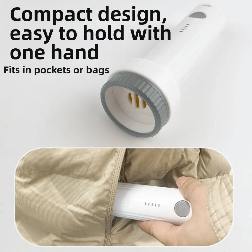 Rechargeable Electric Vacuum Pump Low Noise Portable Compressed Bag Air Pump Lightweight Mini Vacuum Bag Suction Pump Travel