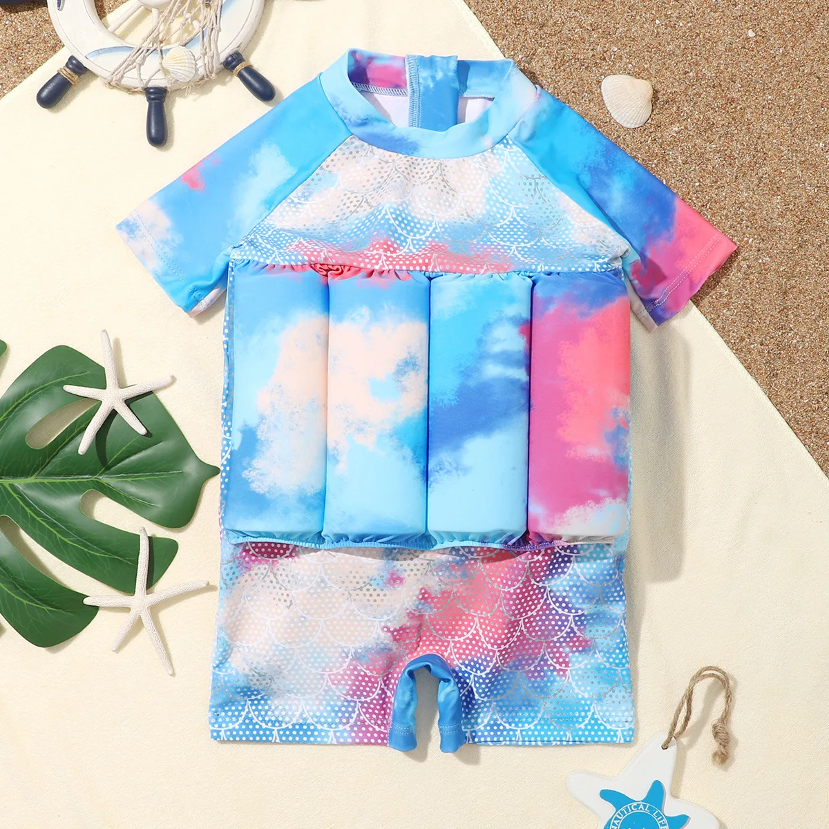 Sirena tie-dye