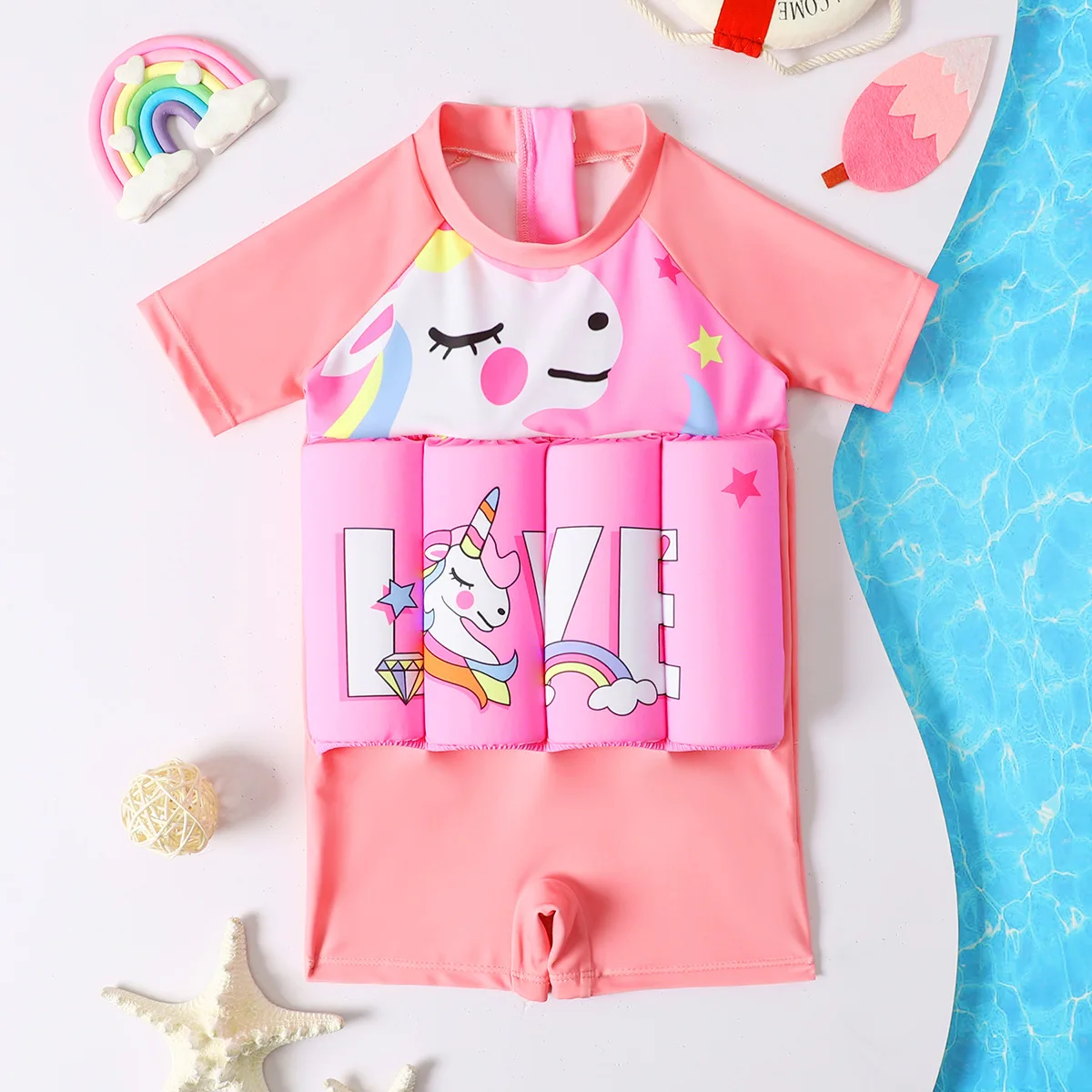 Unicornio rosa